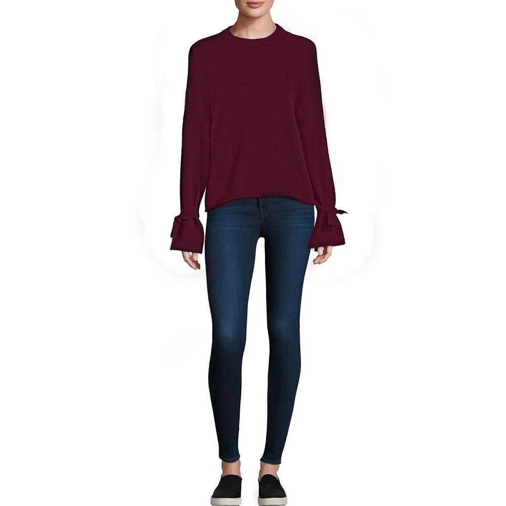 Erika Bow Sleeve Sweater